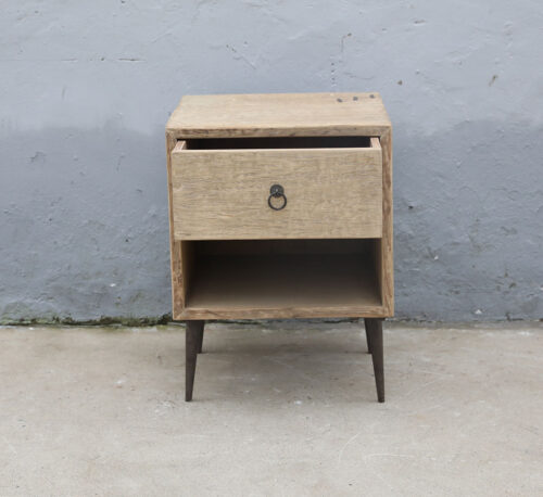 Reclaimed Pine Nightstand 17.75 x 17.75 x 24 H - Image 2