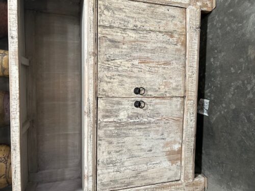 Reclaimed Pine bookcase with custom paint finish, 87Hx49x15.5 - Image 3