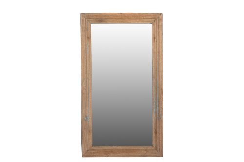 Vinyage Indian Teakwood Mirror, 36x24x4