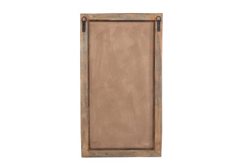 Vinyage Indian Teakwood Mirror, 36x24x4 - Image 3