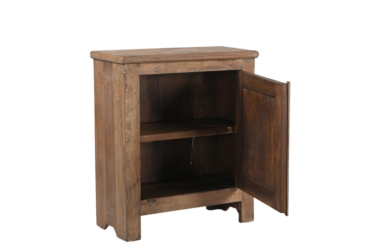 Nightstand made from an Antique Door Panel, 30Hx25x12 - Image 3