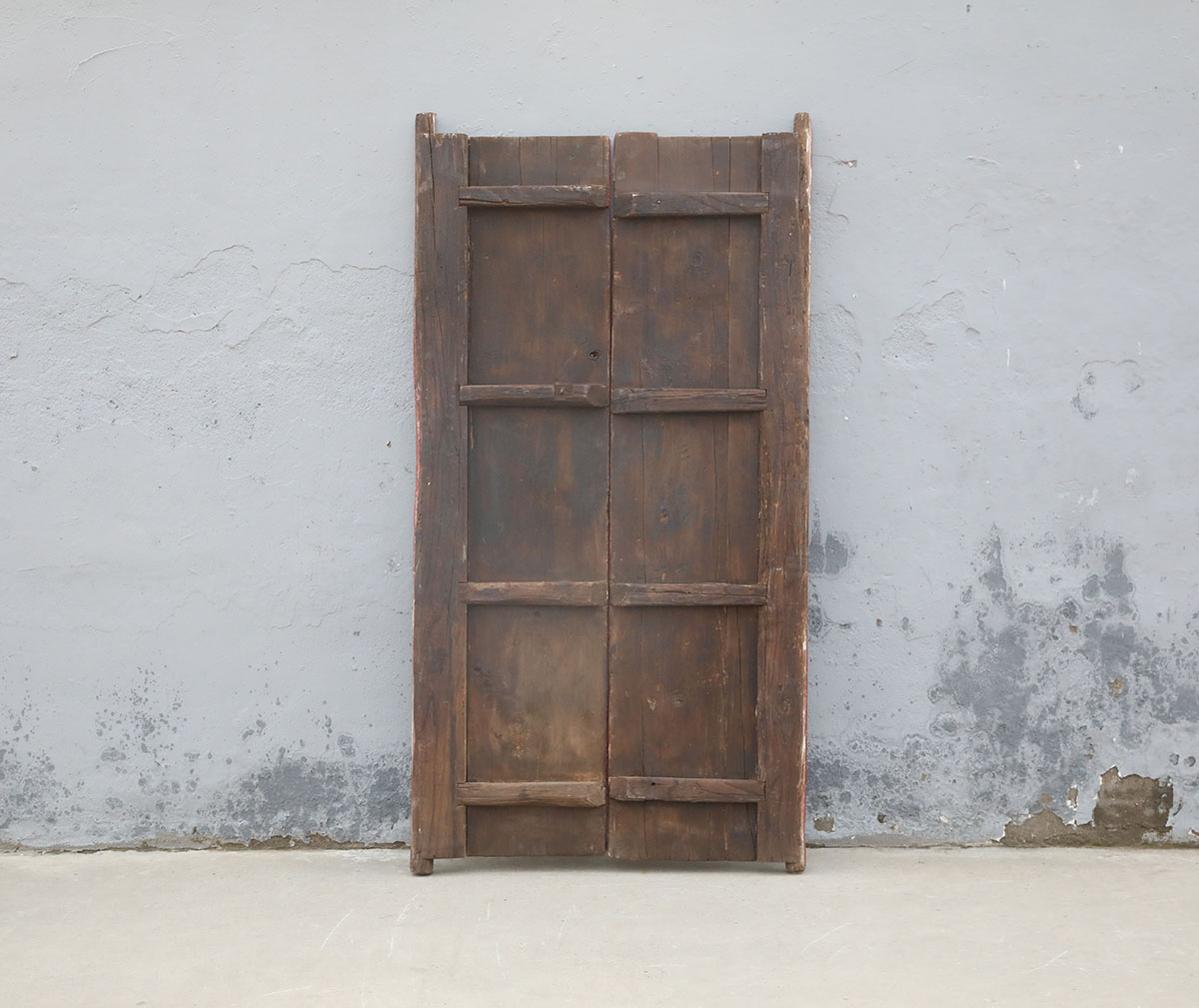 Antique Chinese Painted Door, 41x1x75H - Image 4