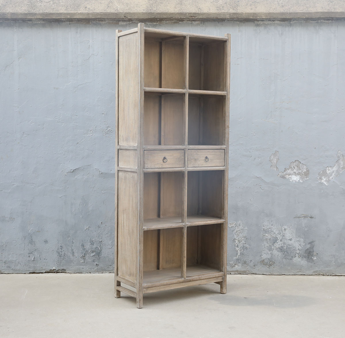 Reclaimed Pine Bookshelf, 35.5x16.5x89H - Image 3